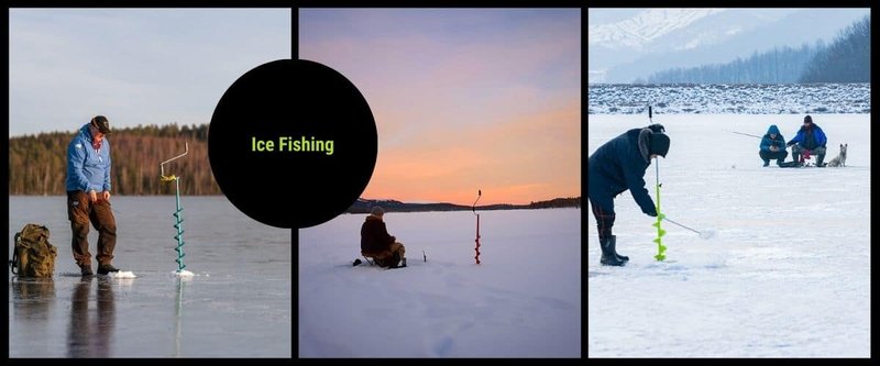 Ice fishing online game, ice fishing gamble game