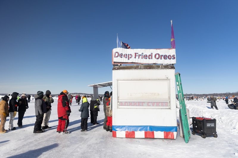 Discover ice fishing casino